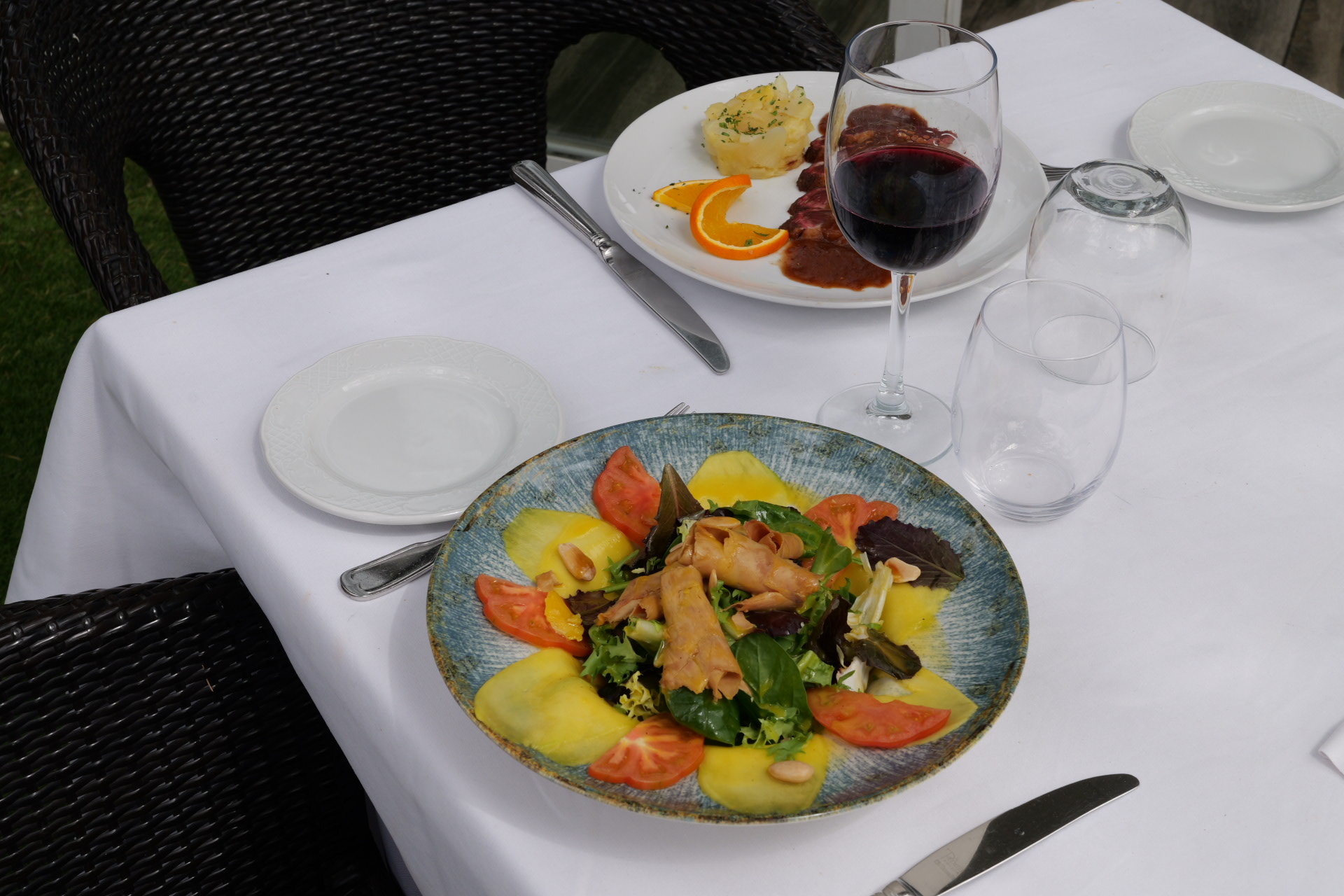 Solomillo y carnes a la brasa